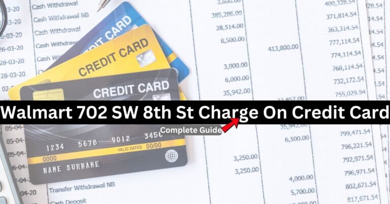 702 SW 8th St Charge On Credit Card