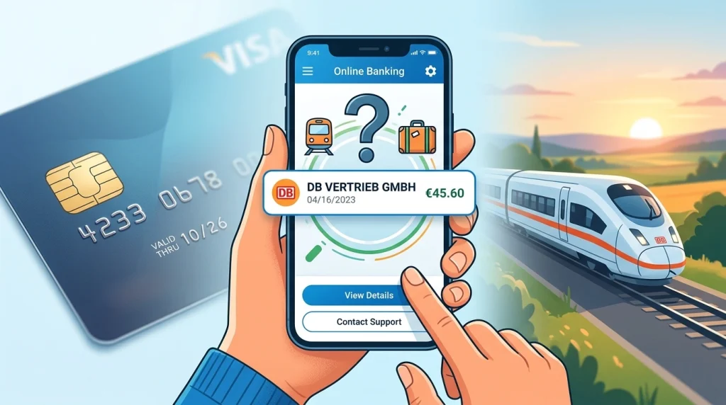 DB Vertrieb GmbH Charge on Credit Card