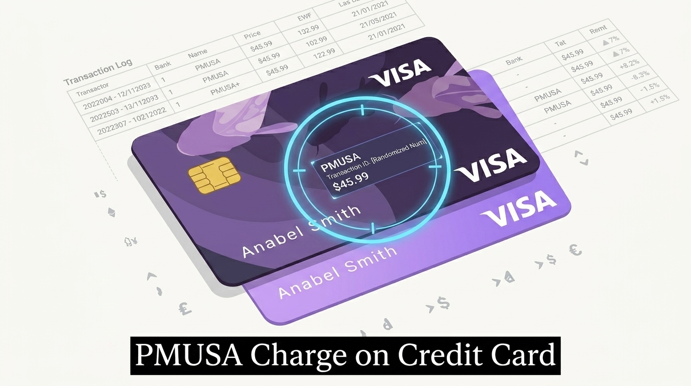 PMUSA charge on credit card