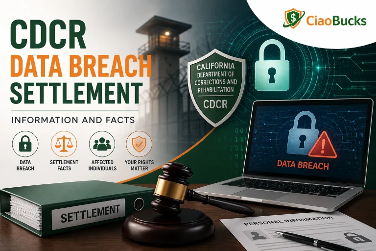 CDCR Data Breach Settlement