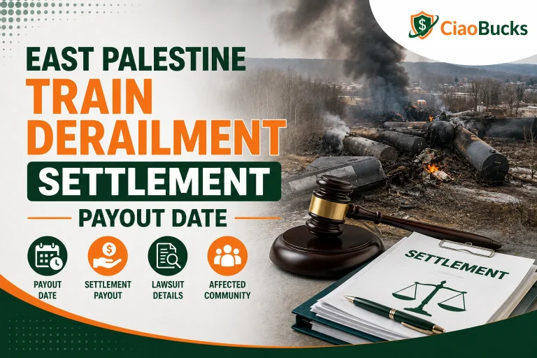 East Palestine Train Derailment Settlement Payout Date